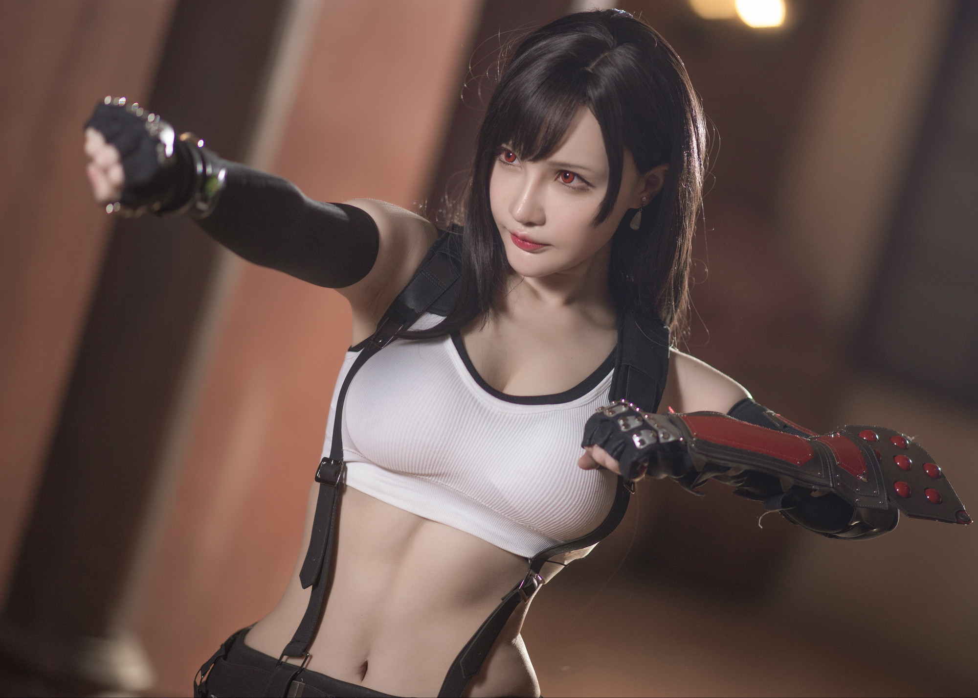 图片[8]-千夜未来究竟几岁？蒂法的绝美舞台cosplay令人赞叹！-清美唯艺