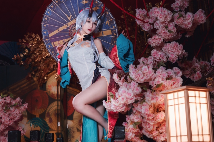 图片[3]-微博上的精彩cosplay：铁板烧鬼舞与巴御前哪位更受追捧？-清美唯艺