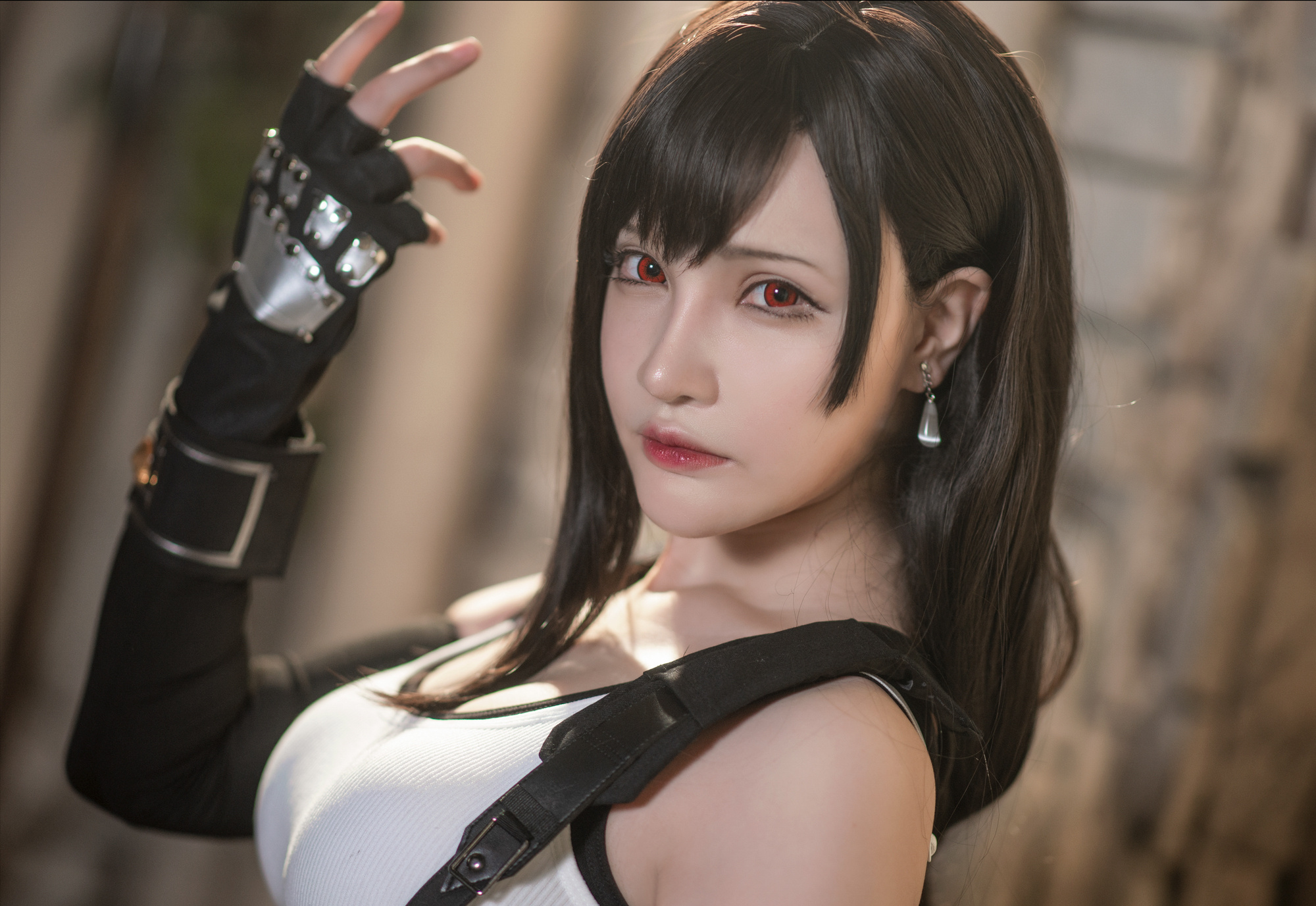 图片[10]-千夜未来究竟几岁？蒂法的绝美舞台cosplay令人赞叹！-清美唯艺