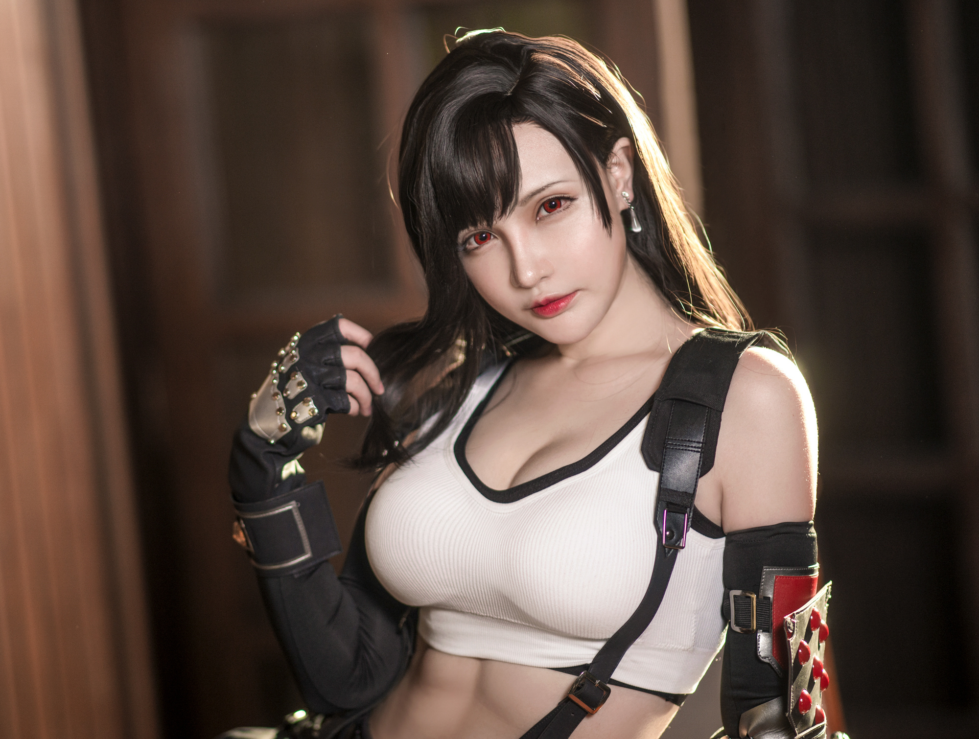 图片[7]-千夜未来究竟几岁？蒂法的绝美舞台cosplay令人赞叹！-清美唯艺