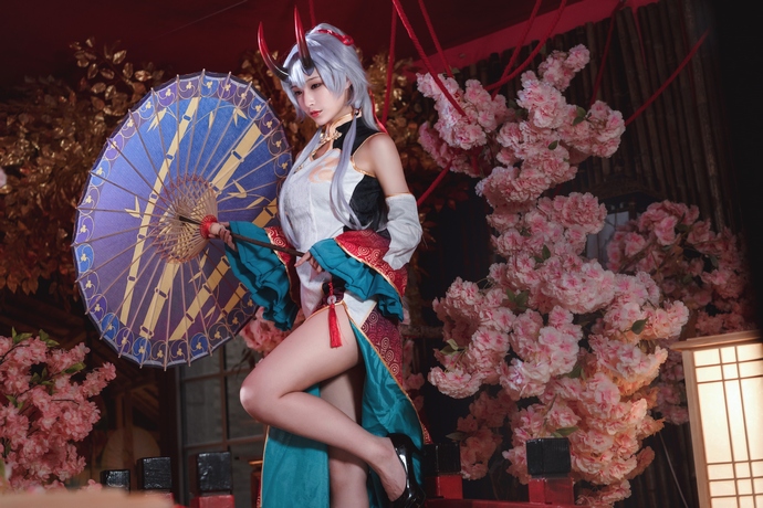 图片[4]-微博上的精彩cosplay：铁板烧鬼舞与巴御前哪位更受追捧？-清美唯艺